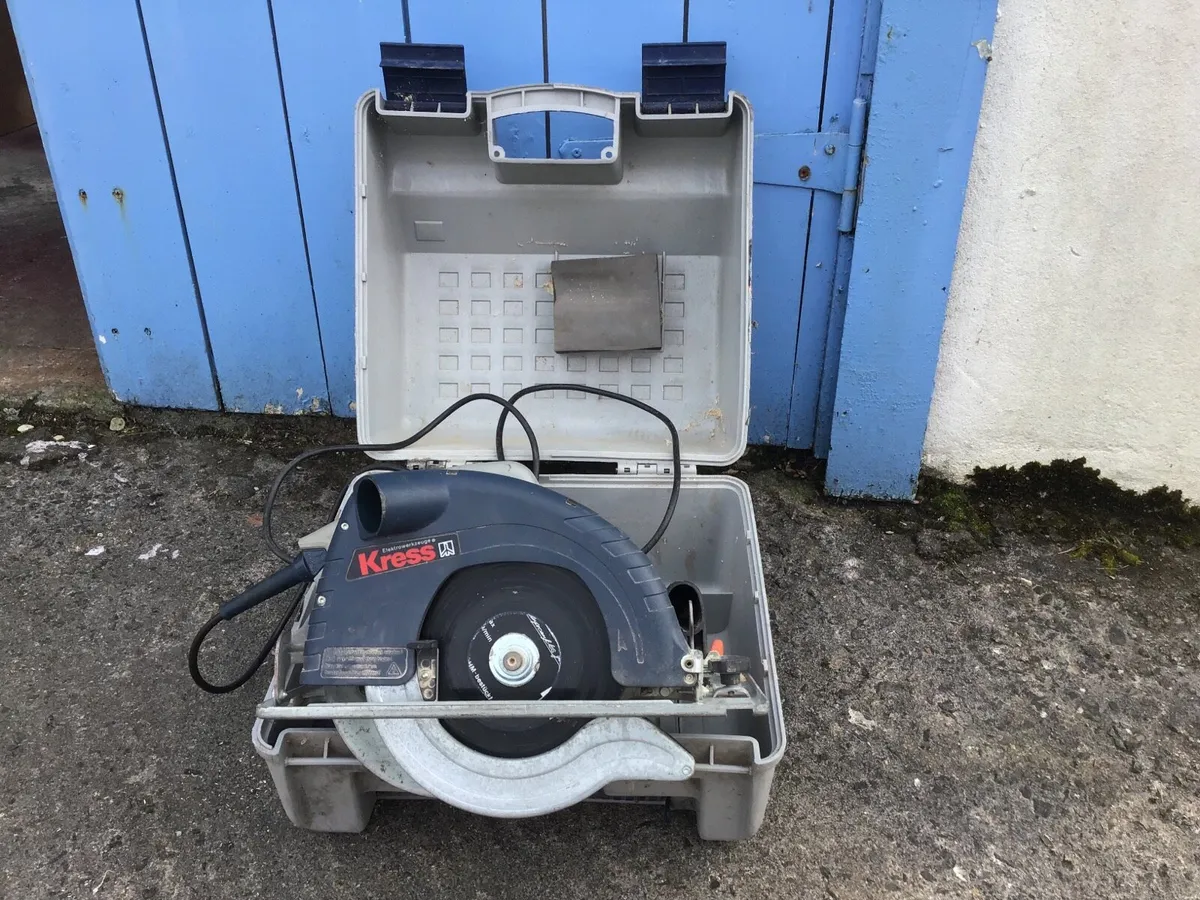 Circular plunge saw