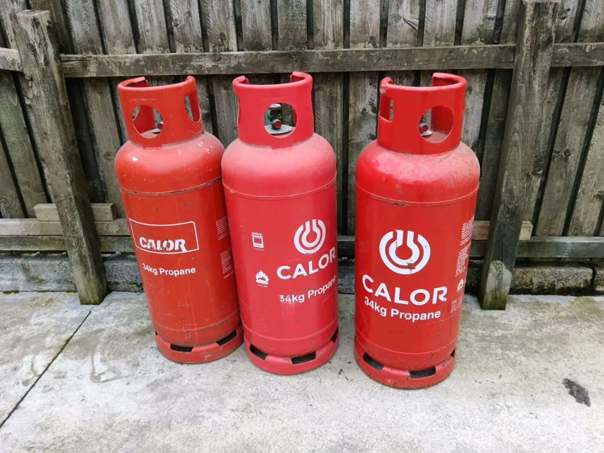 Full Calor 34kg Gas Cylinders