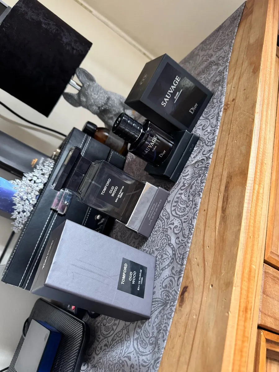 2x new perfumes SAUVAGE ELIXIR & TOM FORD OUD WOOD - Image 1