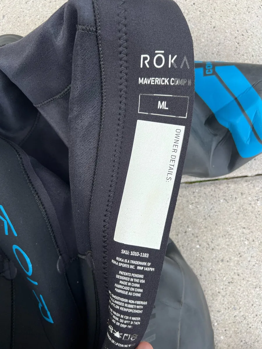 MEN'S MAVERICK COMP II WETSUIT SZ ML - Image 3