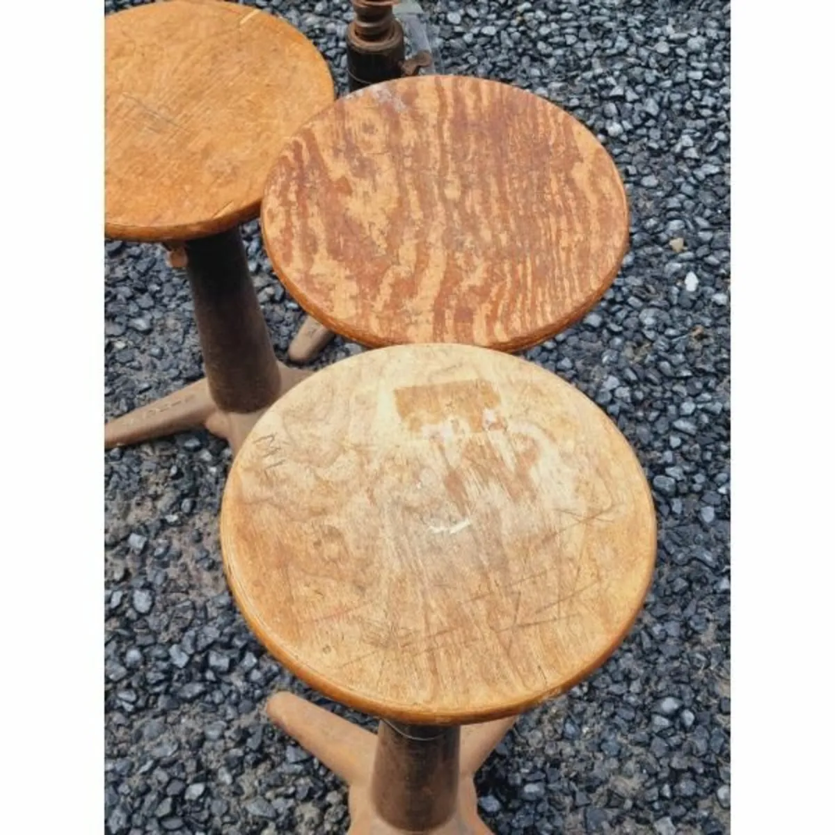 Set of 4x Singer Stools KAS837 - Image 2