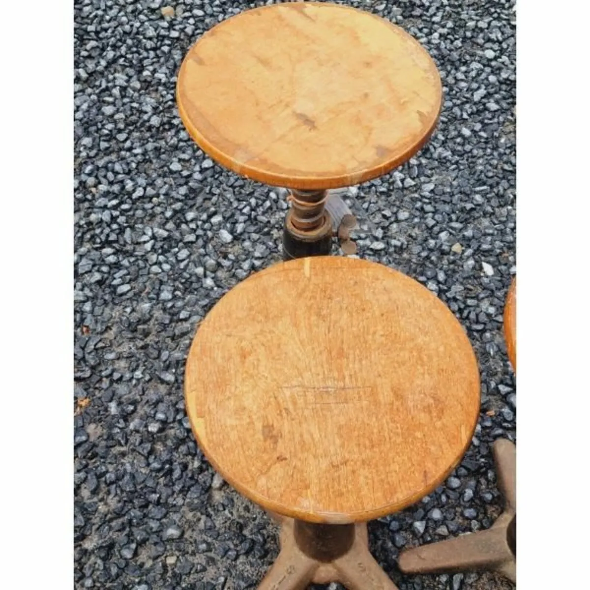 Set of 4x Singer Stools KAS837 - Image 3