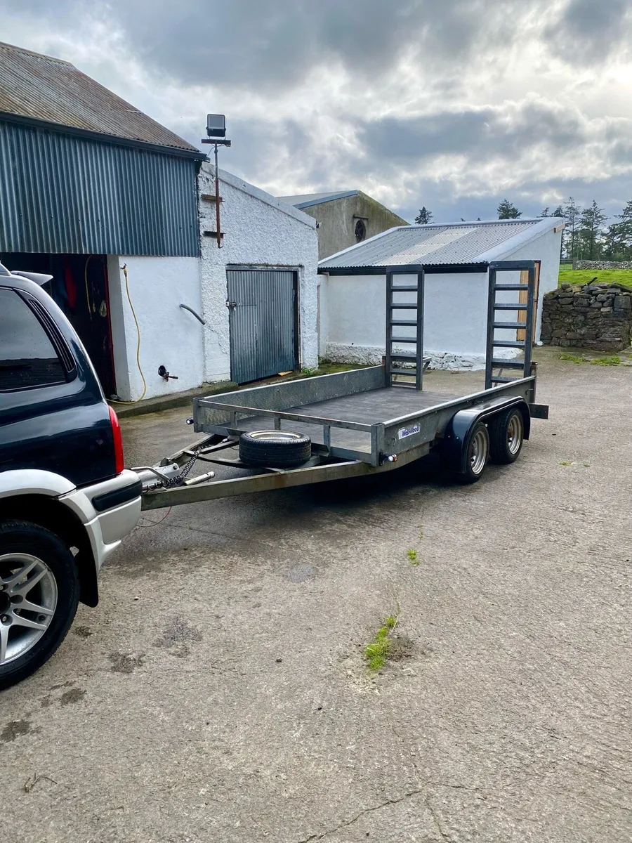 Ifor William plant trailer 10x6 - Image 1