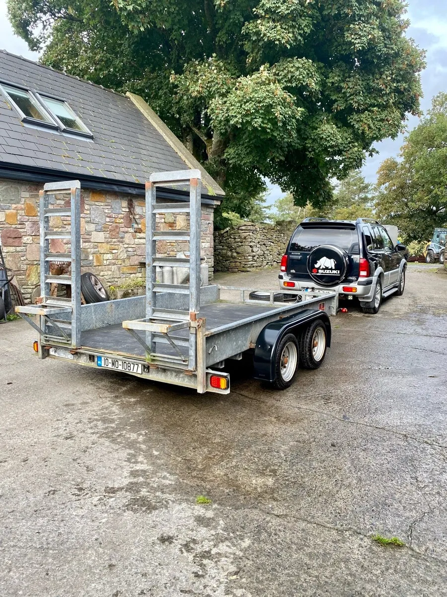 Ifor William plant trailer 10x6 - Image 4