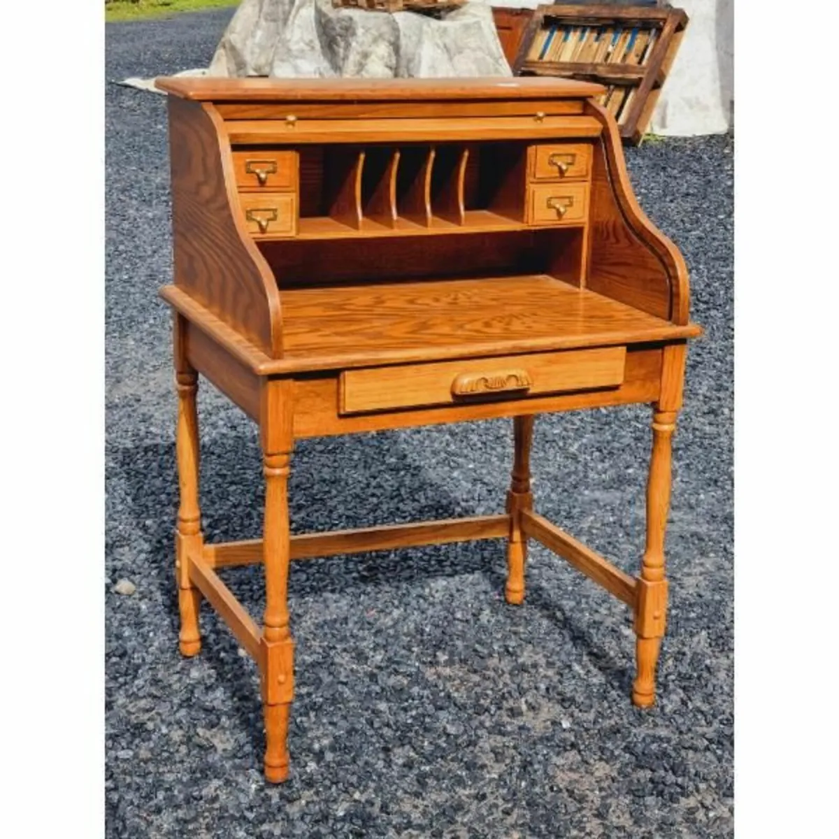 Roll Top Desk KAS836 - Image 1