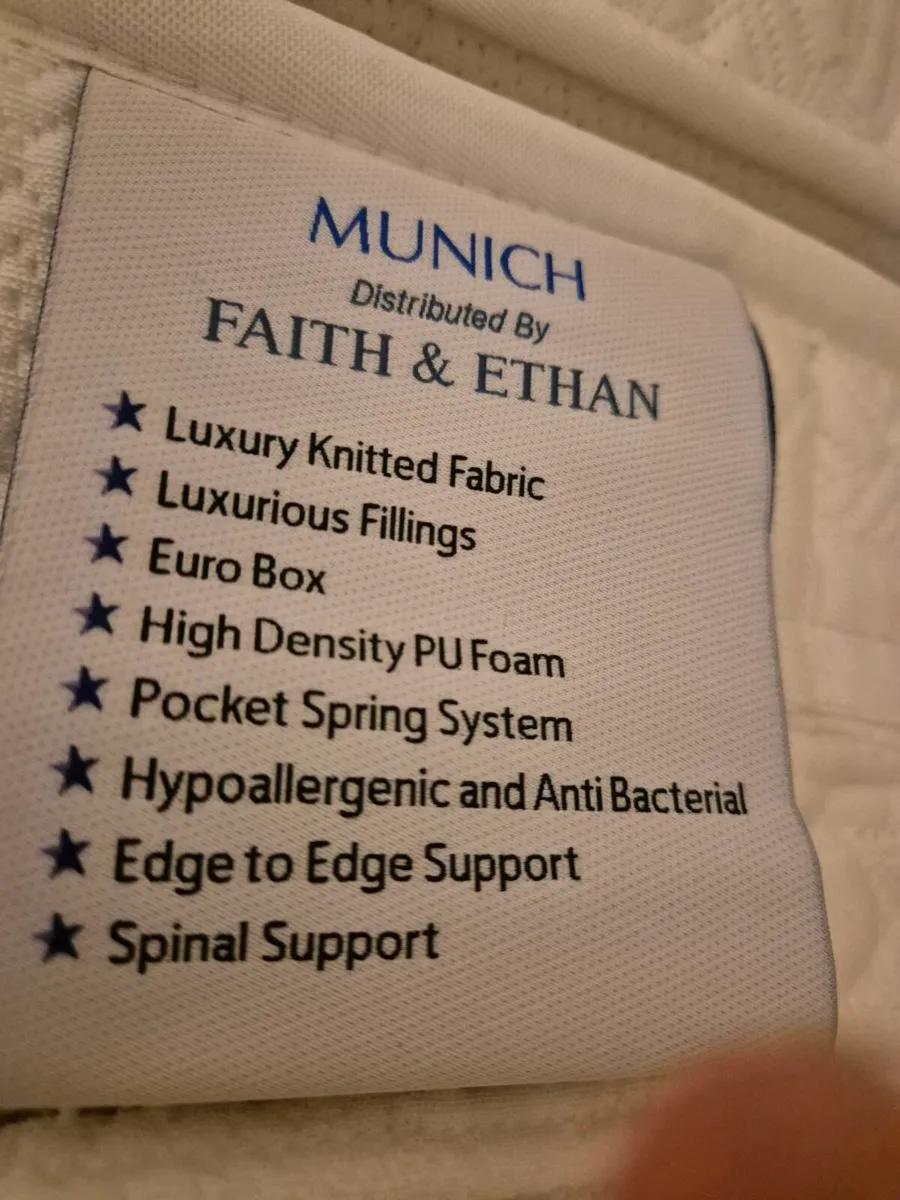 Mattress Double bed faith and ethan (Miami) - Image 1