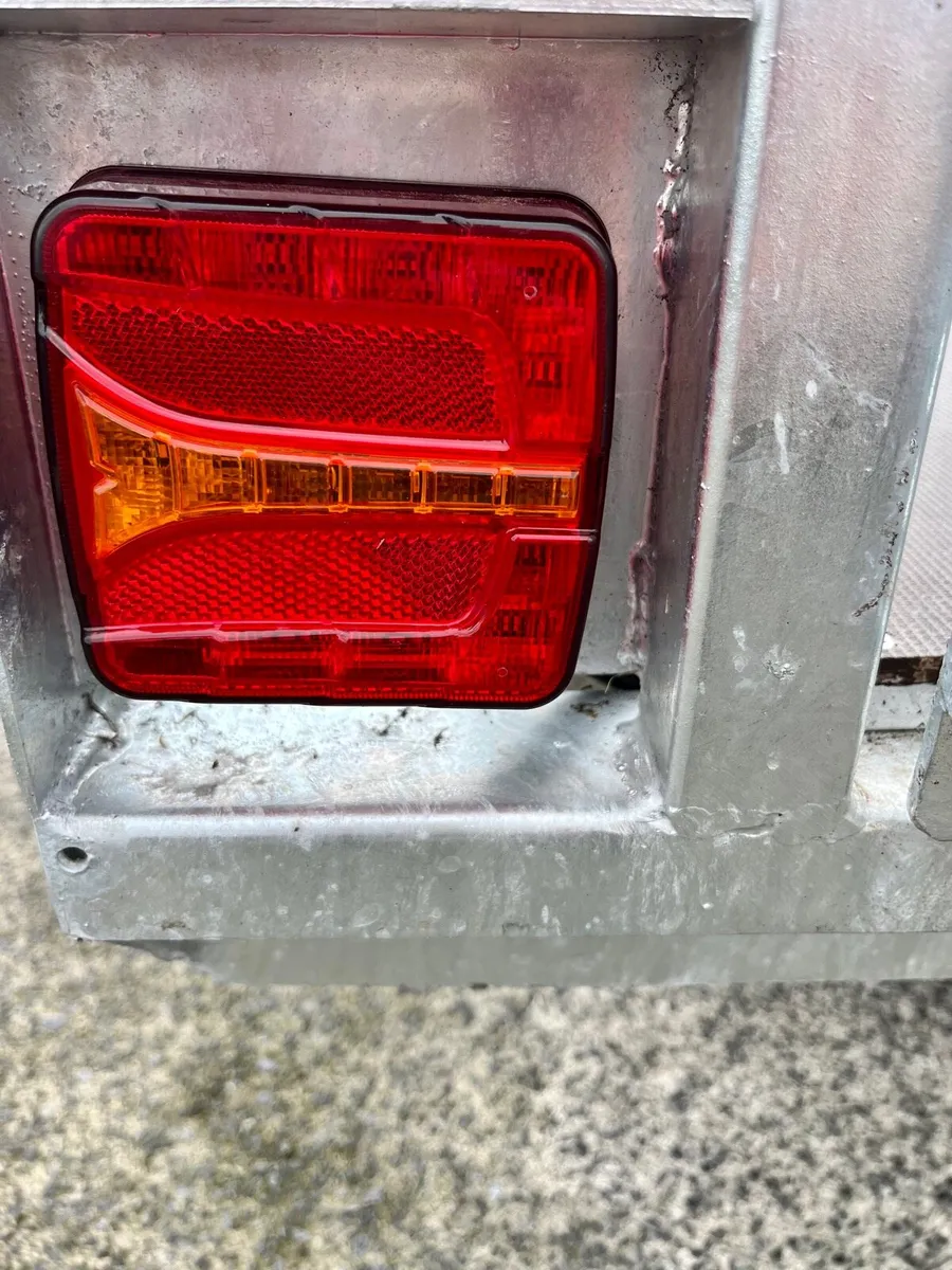 New galvanised car trailer 8x4 - Image 3