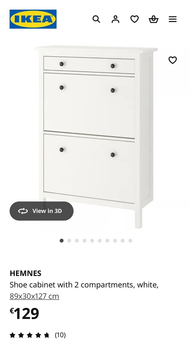 Ikea Shoe Cabinet - Image 2