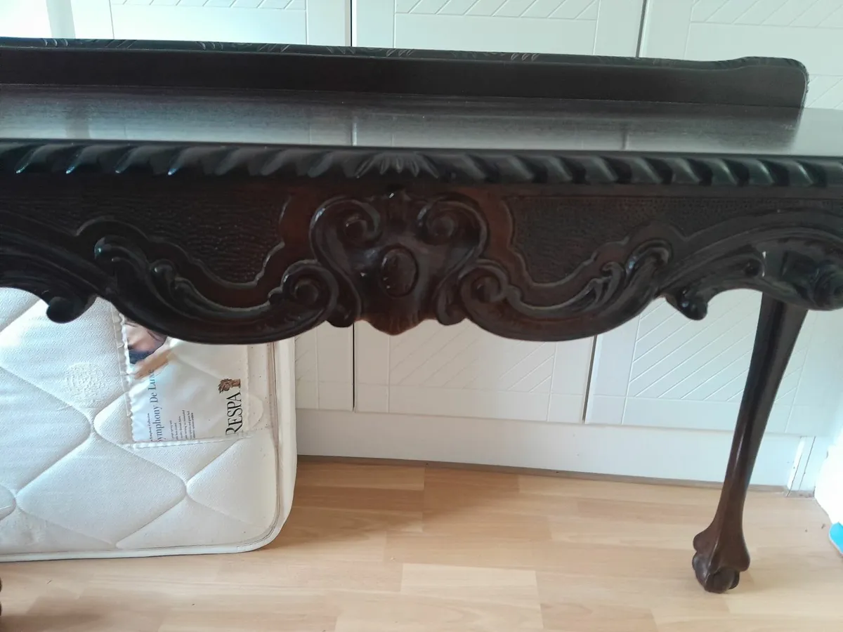 Antique Hallway Table - Image 2