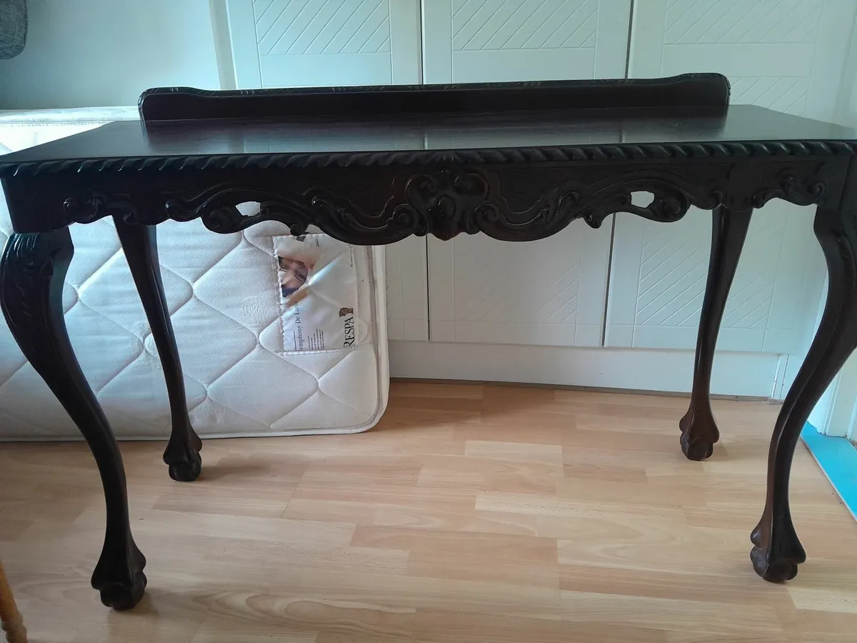 Antique Hallway Table - Image 3