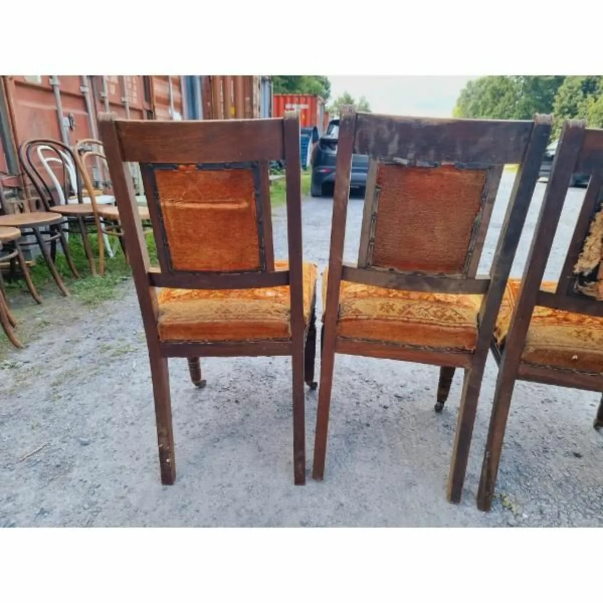 Set of 4x Dining Chairs KAS832 - Image 3