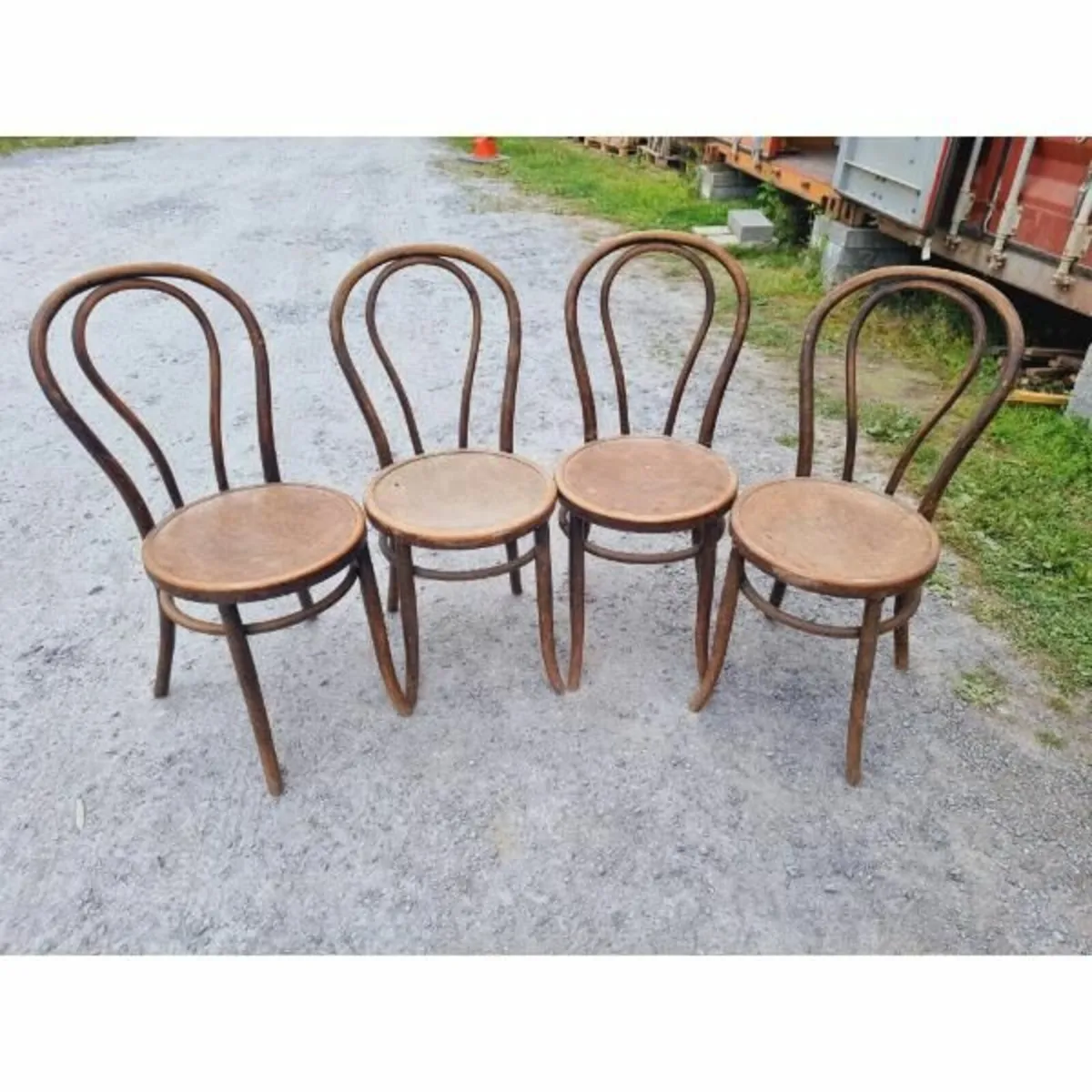 Set of 4x Bentwood Chairs KAS831 - Image 1