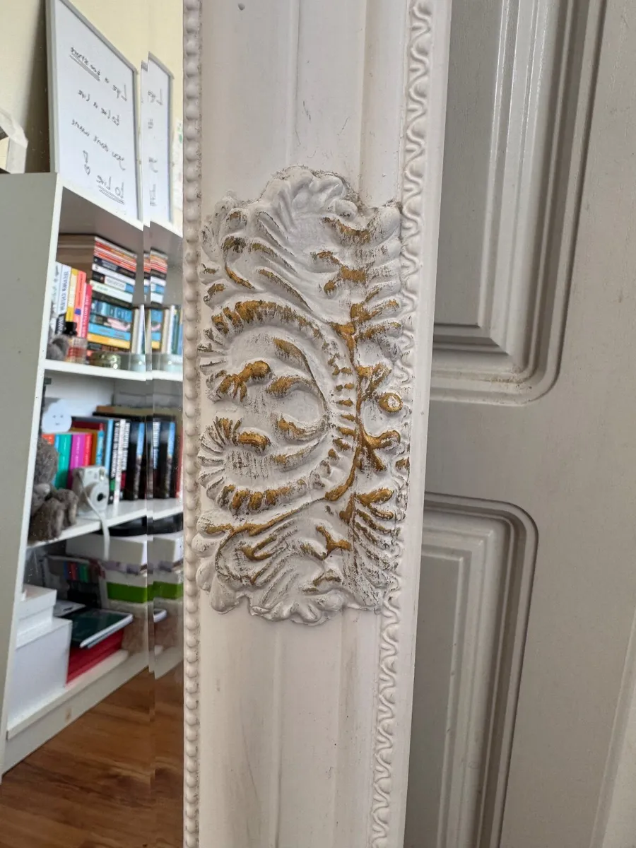 Large white mirror - Image 2