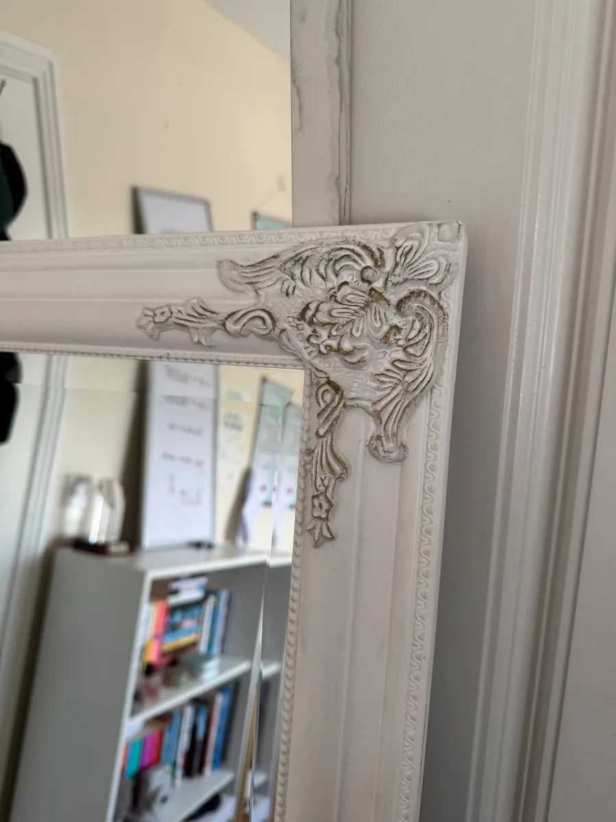 Large white mirror - Image 3