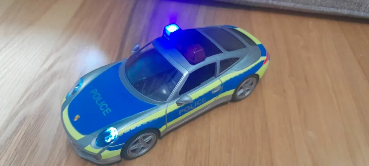Playmobil porsche police car - Image 2