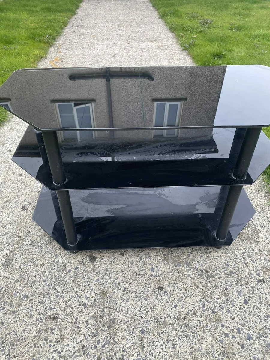 Glass tv stand - Image 2