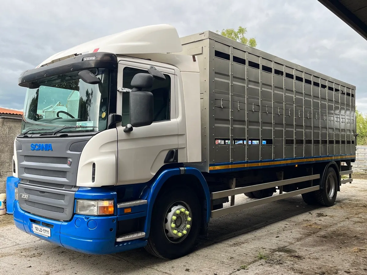 2012 SCANIA P230 CATTLE TRUCK - Image 2