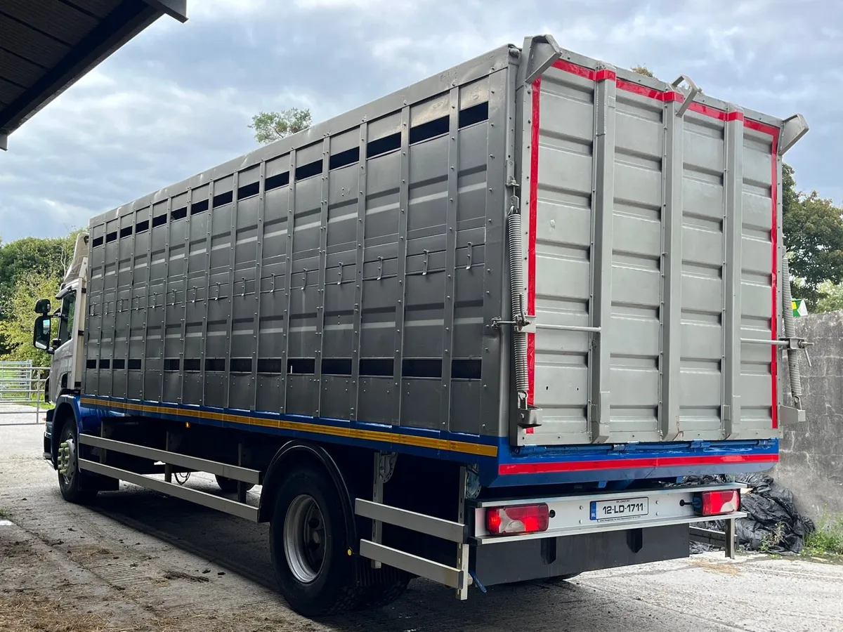 2012 SCANIA P230 CATTLE TRUCK - Image 3