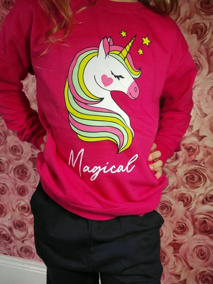 Unicorn children's tracksuit - Image 2