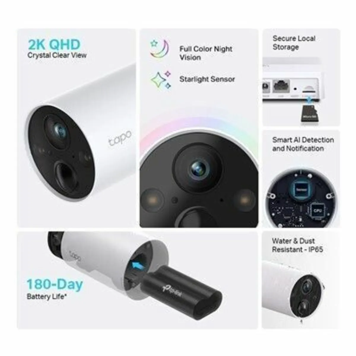 Wi- Fi Cameras 2 in Pack Wireless - Image 4