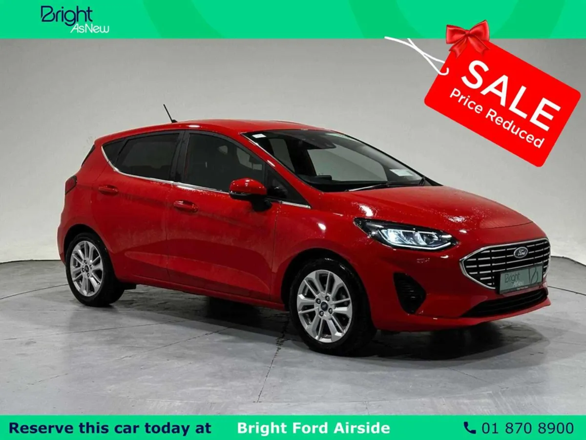 Ford Fiesta TITANIUM 1.0T 125 MHEV 5DR DC7-PLEASE - Image 1