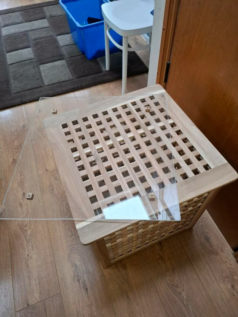 Side Table with Storage (two of same item) - Image 2