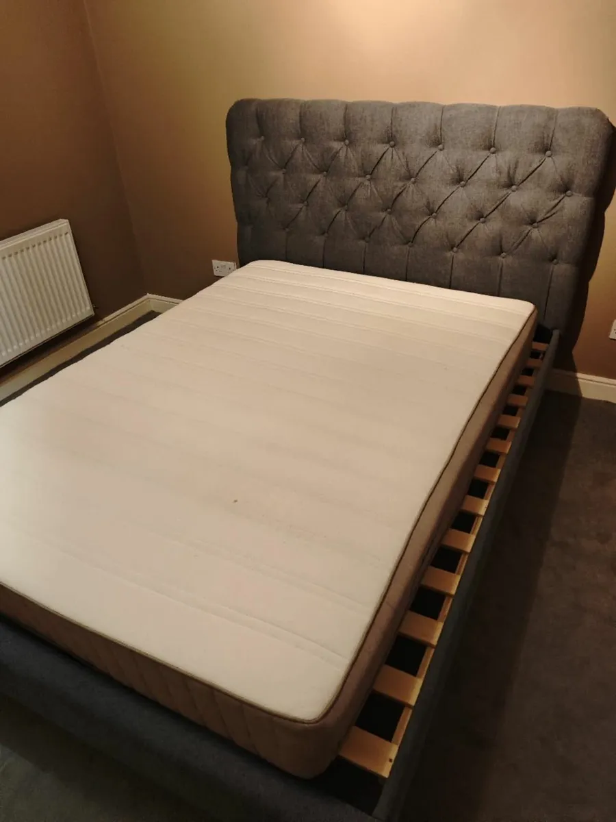 5ft double bed almost new self collect in Dublin18 - Image 3