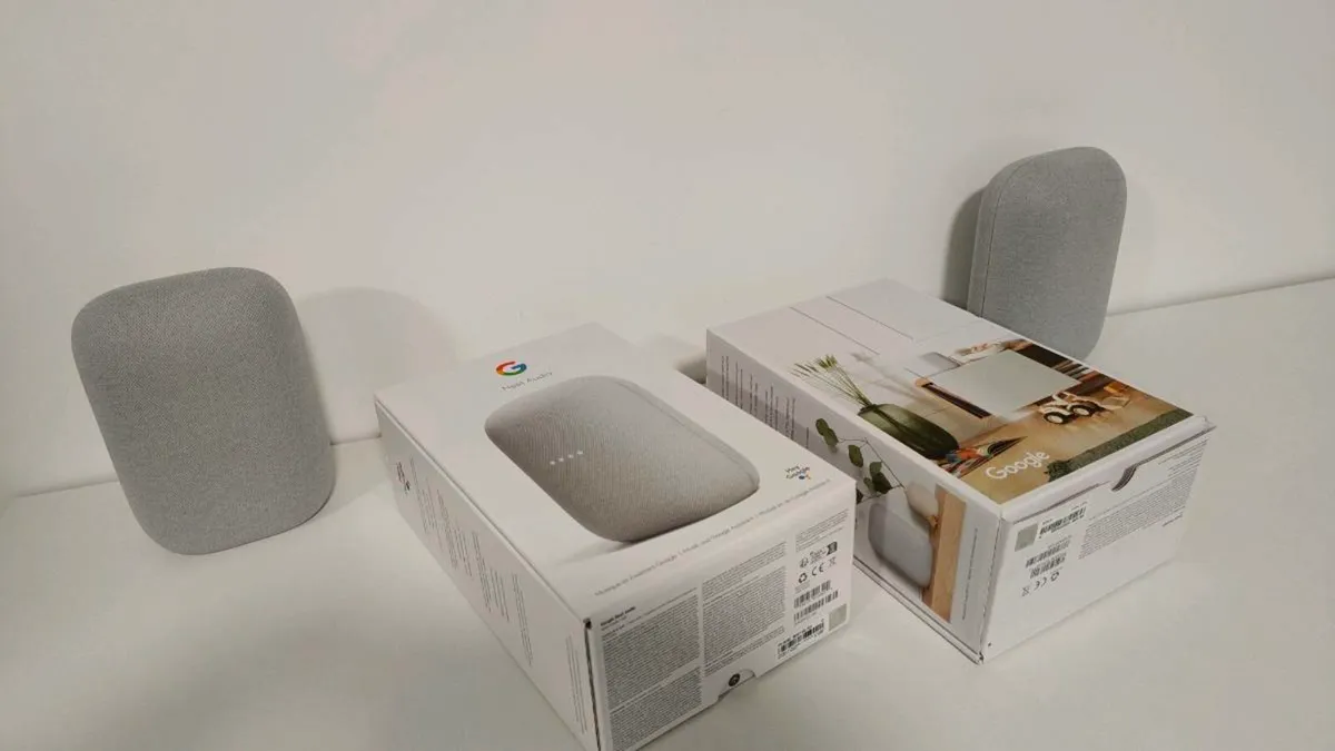 Google Nest Audio🎶🔊🎚️🔊Stereo - Image 1