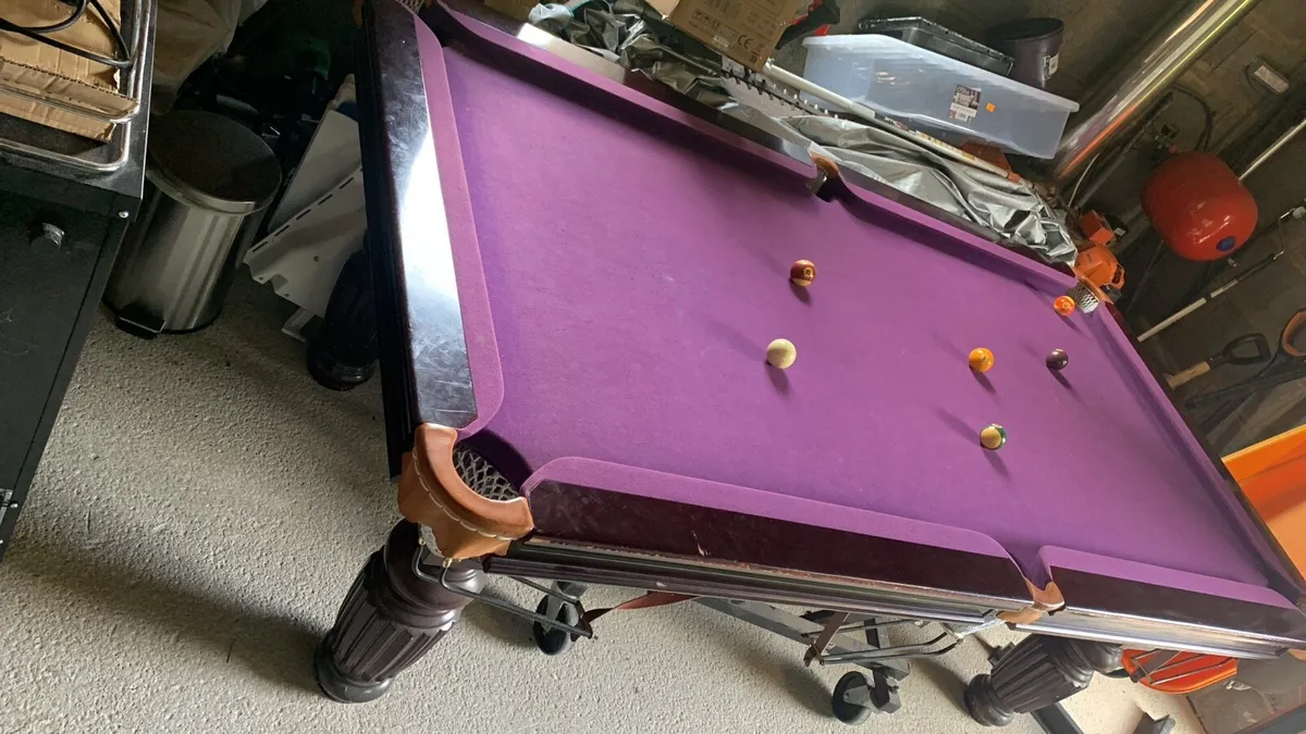 Snooker/Pool table - Image 1