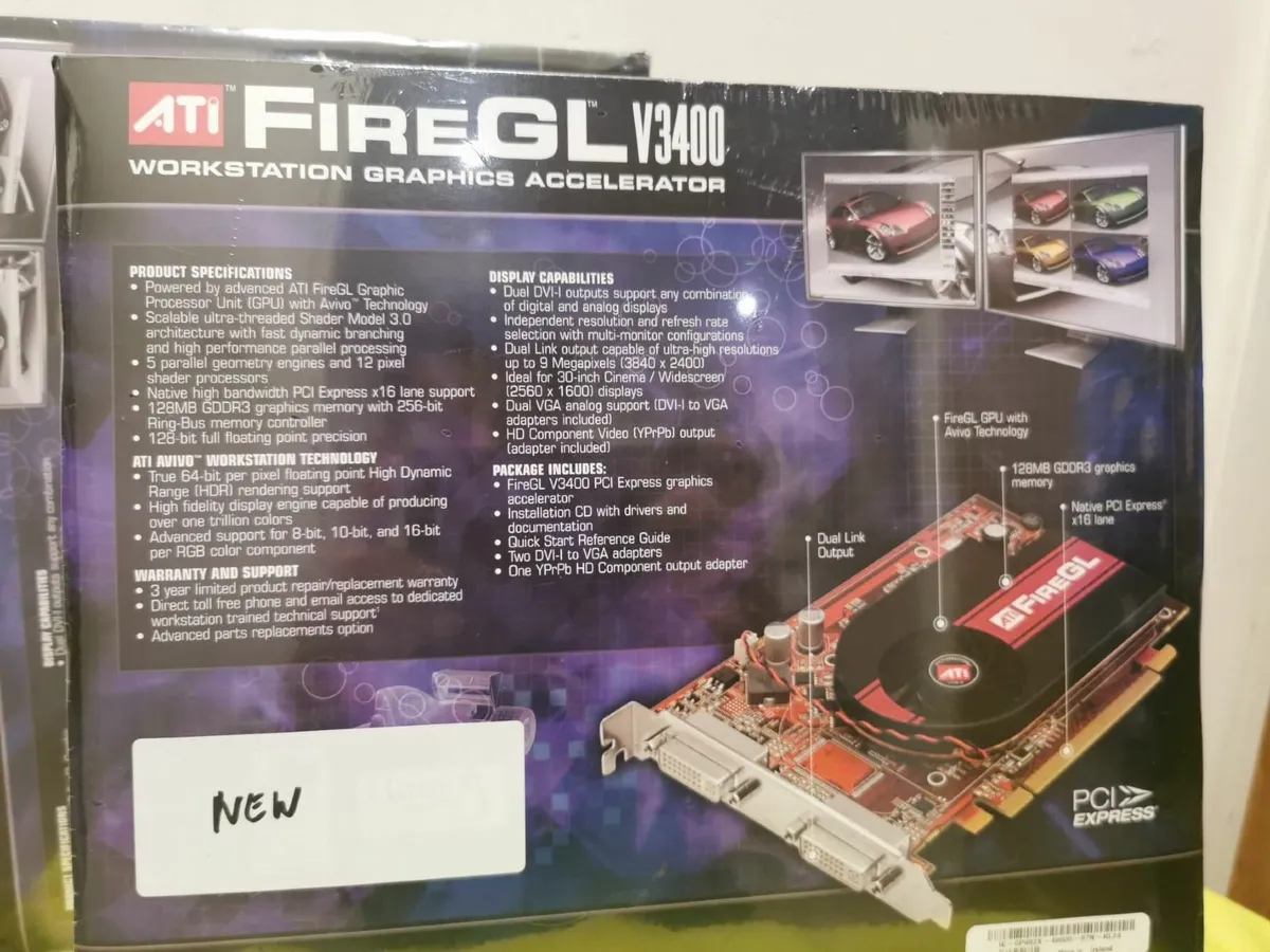 ATI FireGL V3400 PCI Express Workstation Display C - Image 3