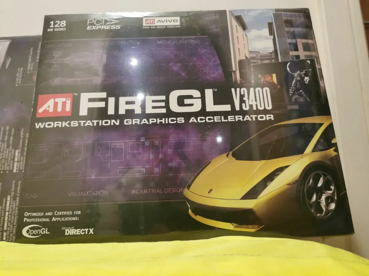 ATI FireGL V3400 PCI Express Workstation Display C - Image 4
