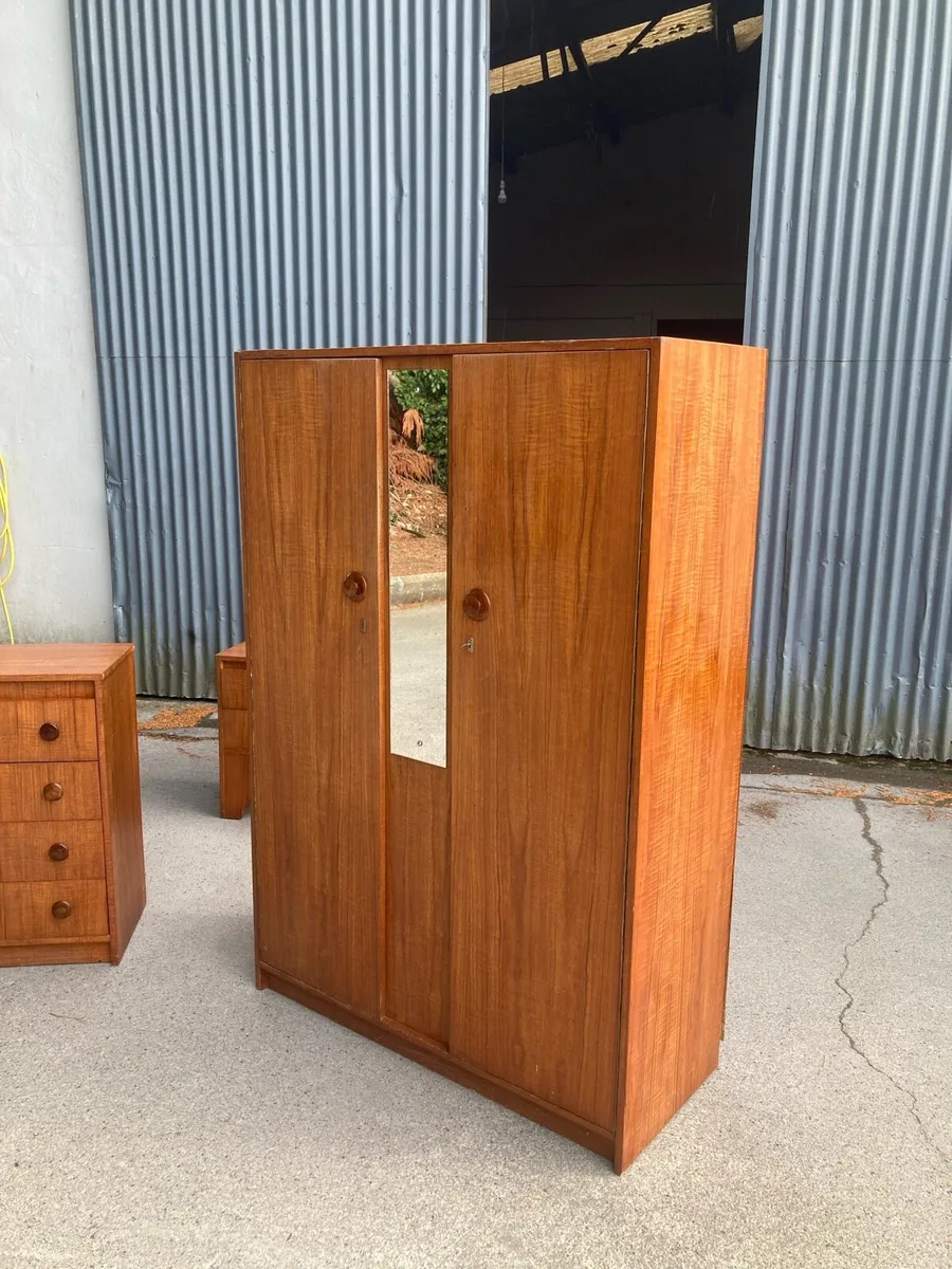 Teak Wardrobe - Warehouse Open Sat 6th September - Image 1
