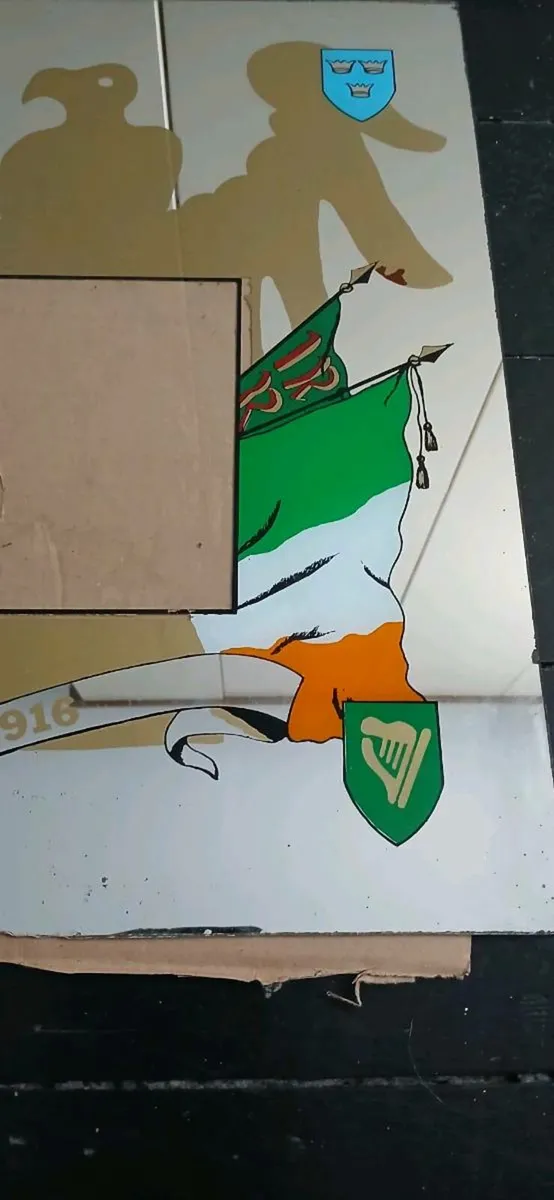 1916 Irish Rebellion Commemoration Mirror - Image 3