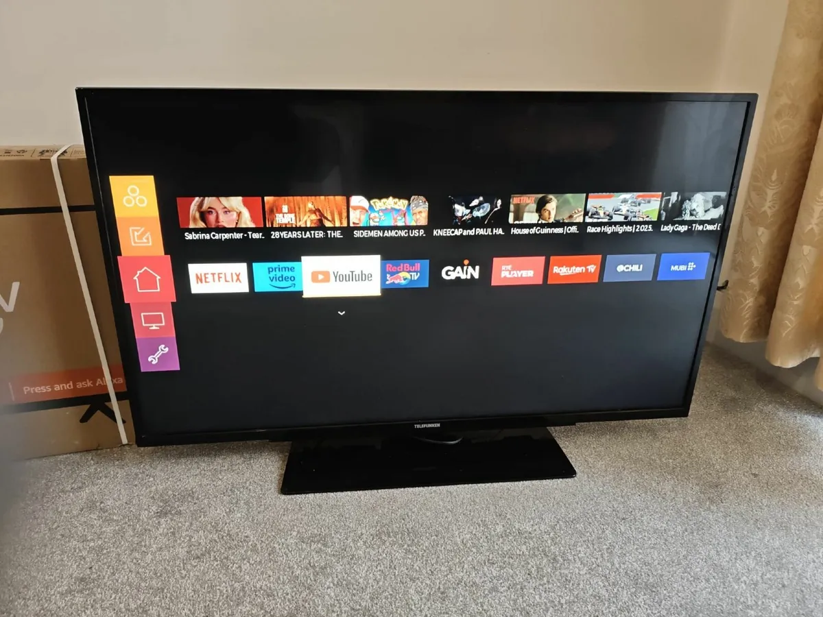 Telefunken LCD/LED Smart TV 43 Inch (Used) - Image 2