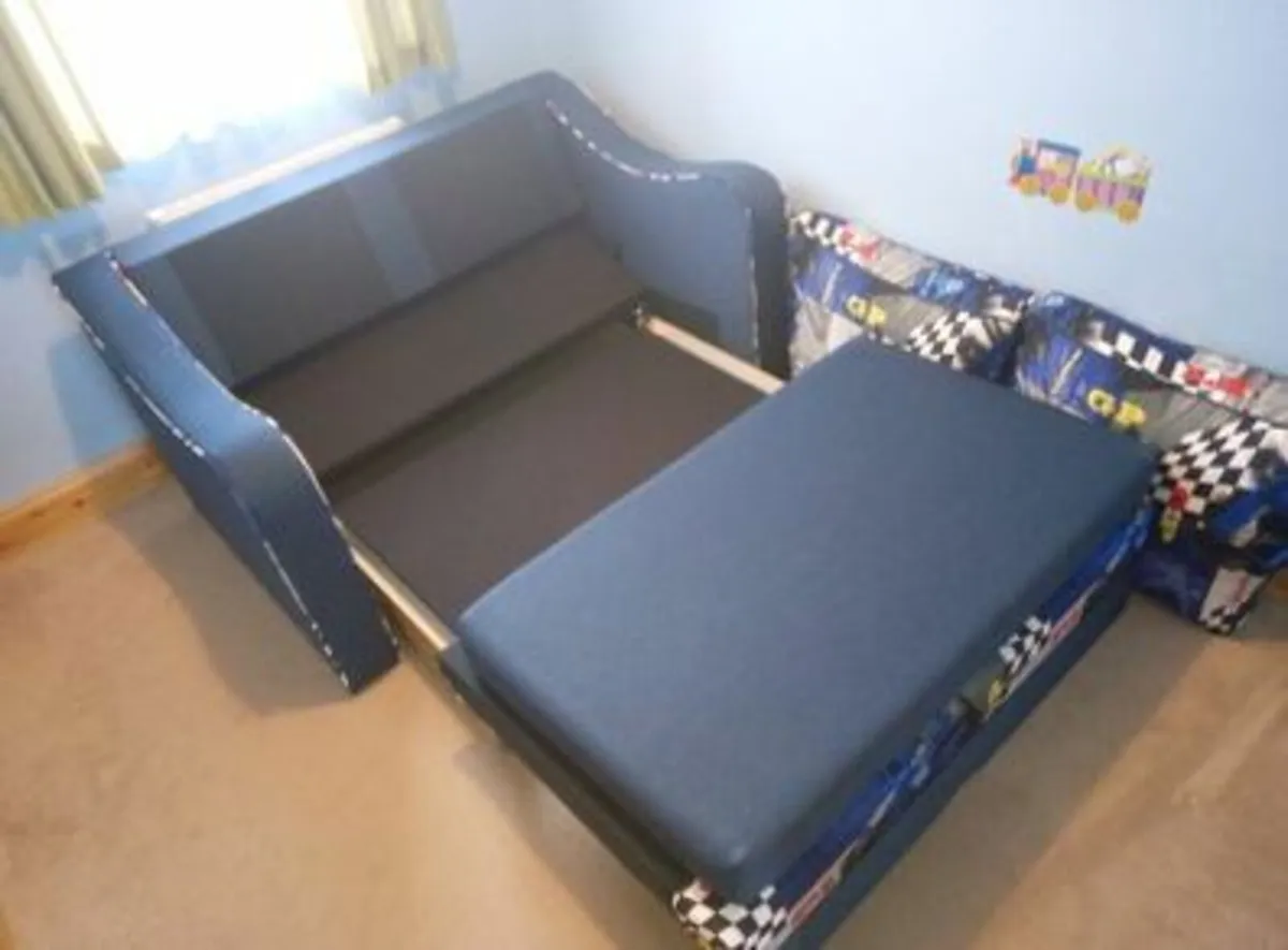 Kids Small Double Formula 1 Folding sofa - Image 4