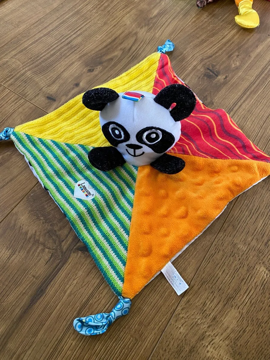 Lamaze Panda Baby Comforter/ Blanket Sensory Toy - Image 1