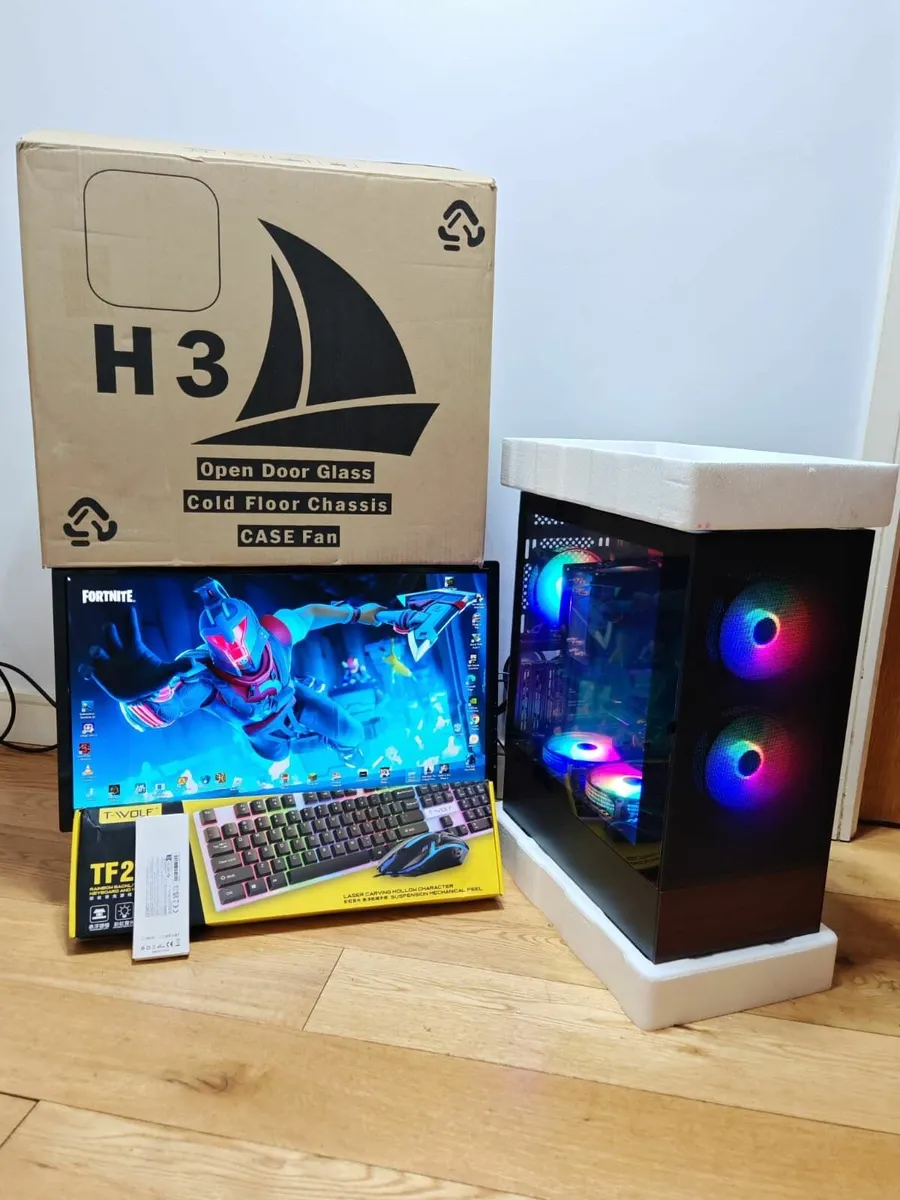 GAMING COMPUTER MONITOR 1 TB SSD 10 FANS pc - Image 3