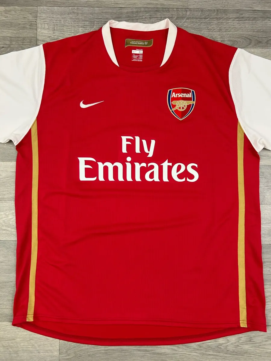 Vintage 2006 Nike Arsenal London Home Jersey XL - Image 2