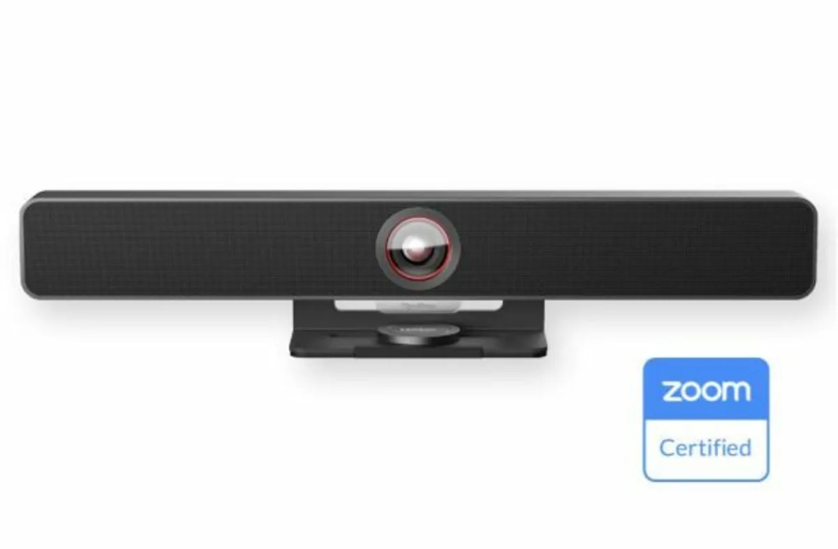 Video Conference Bar 4K Camera Zoom Cert Web Cam - Image 1