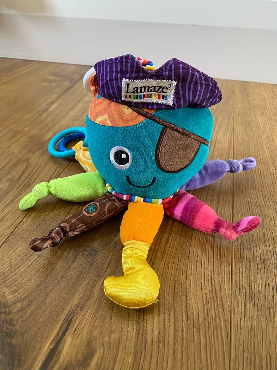 Lamaze Pirate Octopus 🐙 Sensory Chime Rattle - Image 1