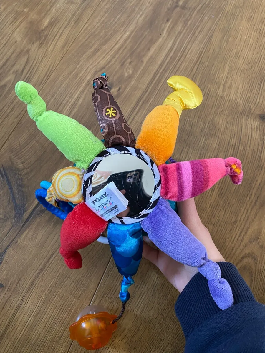 Lamaze Pirate Octopus 🐙 Sensory Chime Rattle - Image 4