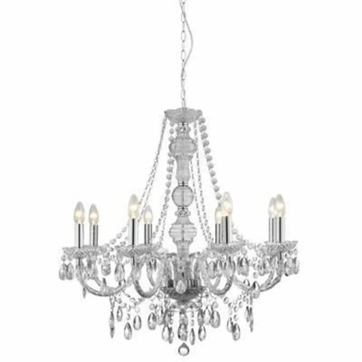 8 Bulb Chandelier - Image 1