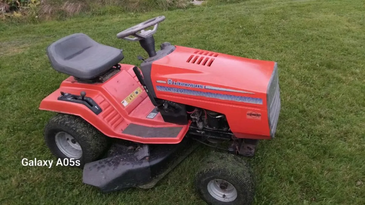 Husqvarna ride on mower - Image 1