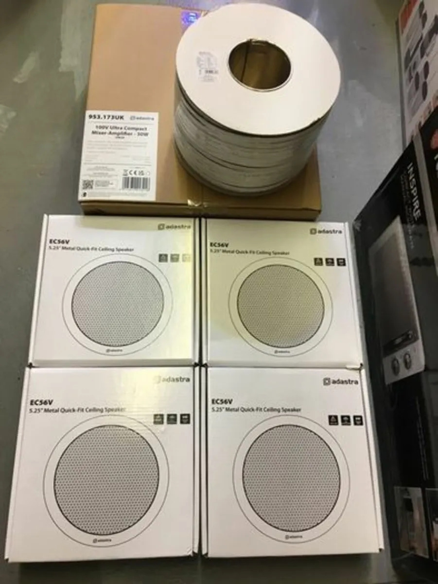 Sound System Ideal for Small Retail Unit - Image 1