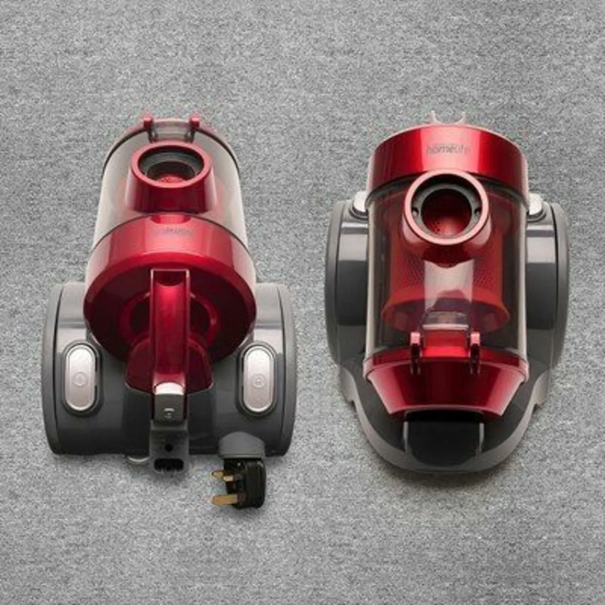 800w Bagless Corded Cyclone Vacuum - Red - Image 1