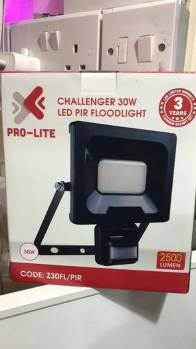 30W FloodLight with Sensor