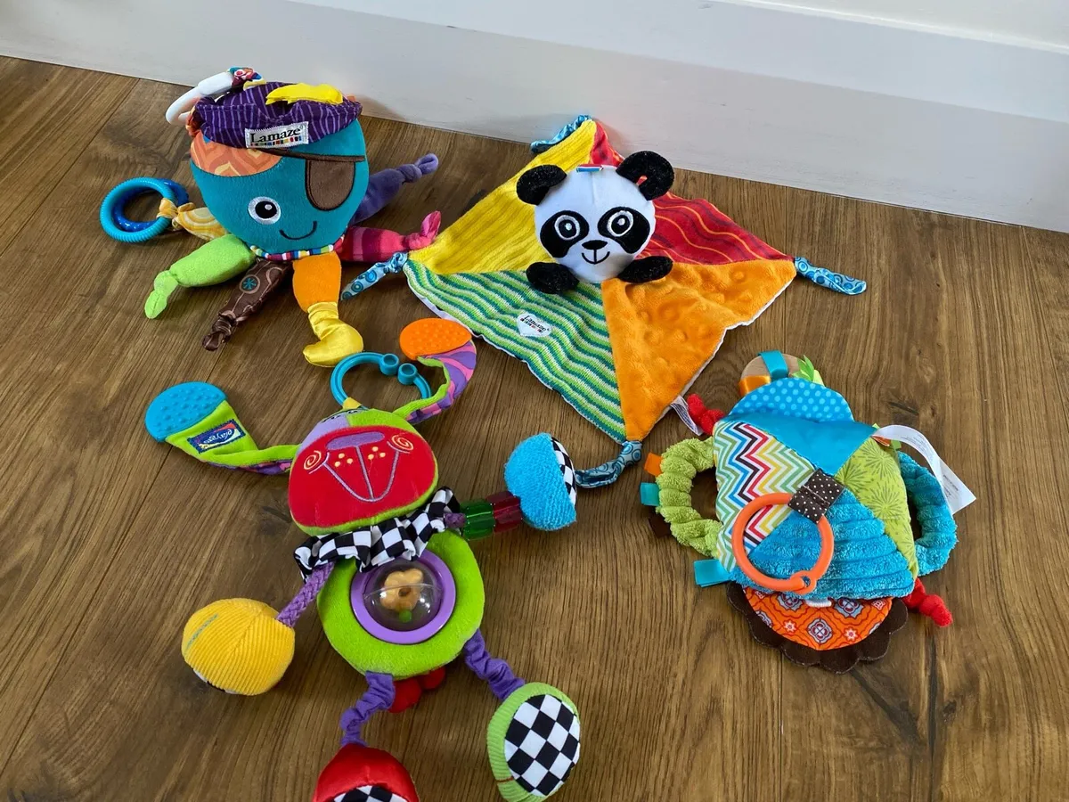 Baby / Toddler Sensory Toy Bundle Chime Rattle - Image 1