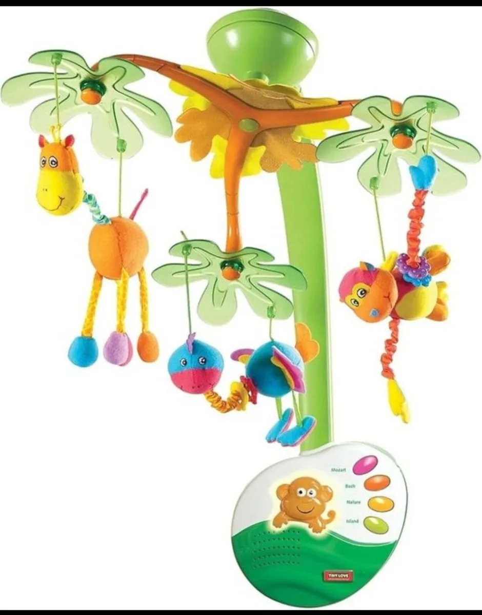 Fisher price rainforest cot mobile - Image 1