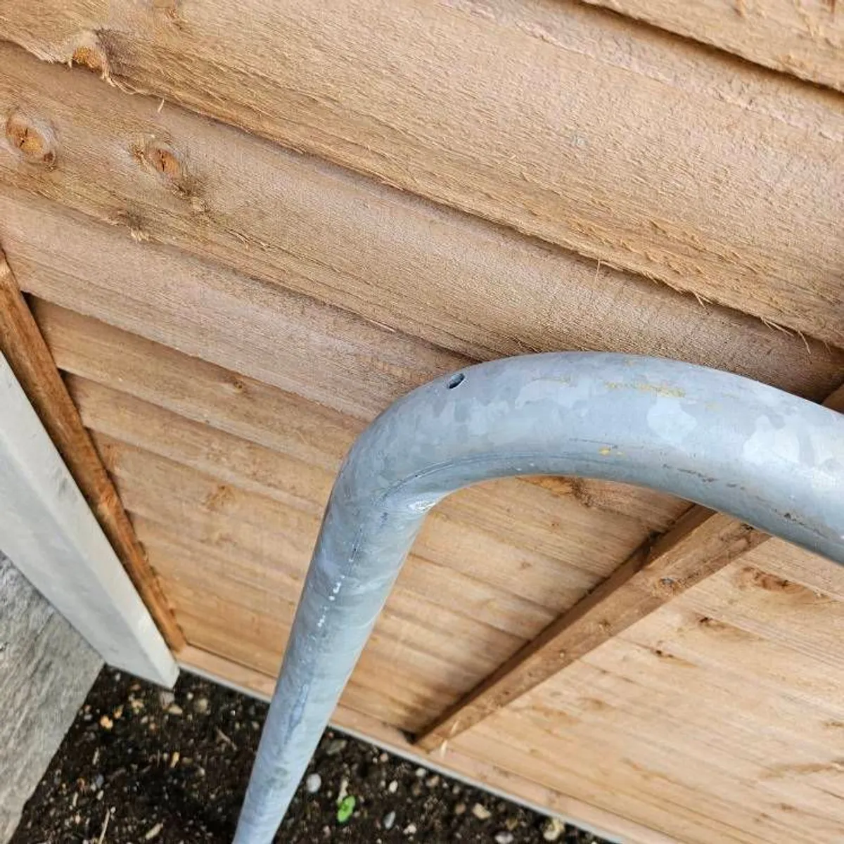 Sheffield bike stand - galvanised steel - Image 4
