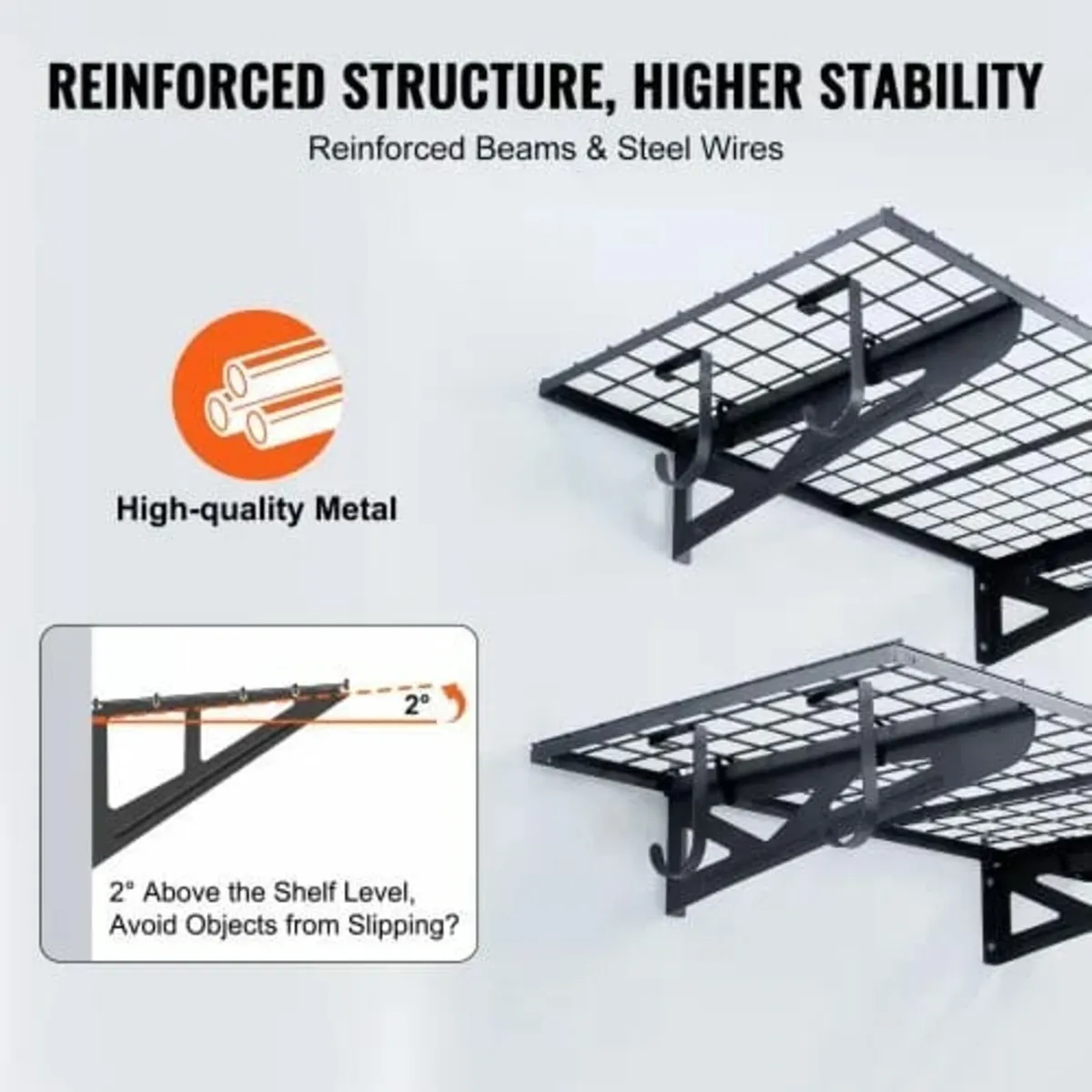 Garage Storage Shelving, 2 Pack, 4 x 2 ft Heavy Du - Image 4